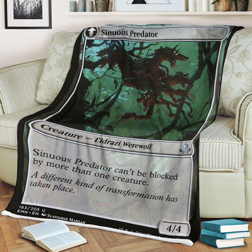 Magic The Gathering Emn 163 Sinuous Predator Blanket Magic The Gathering Emn 163 Sinuous Predator Blanket