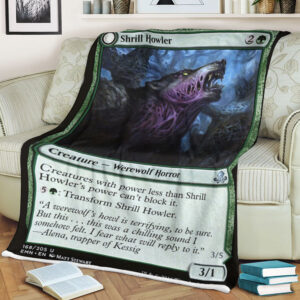 Magic The Gathering Emn 168 Shrill Howler Blanket