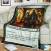 Magic The Gathering Emn 180 Woodland Patrol Blanket