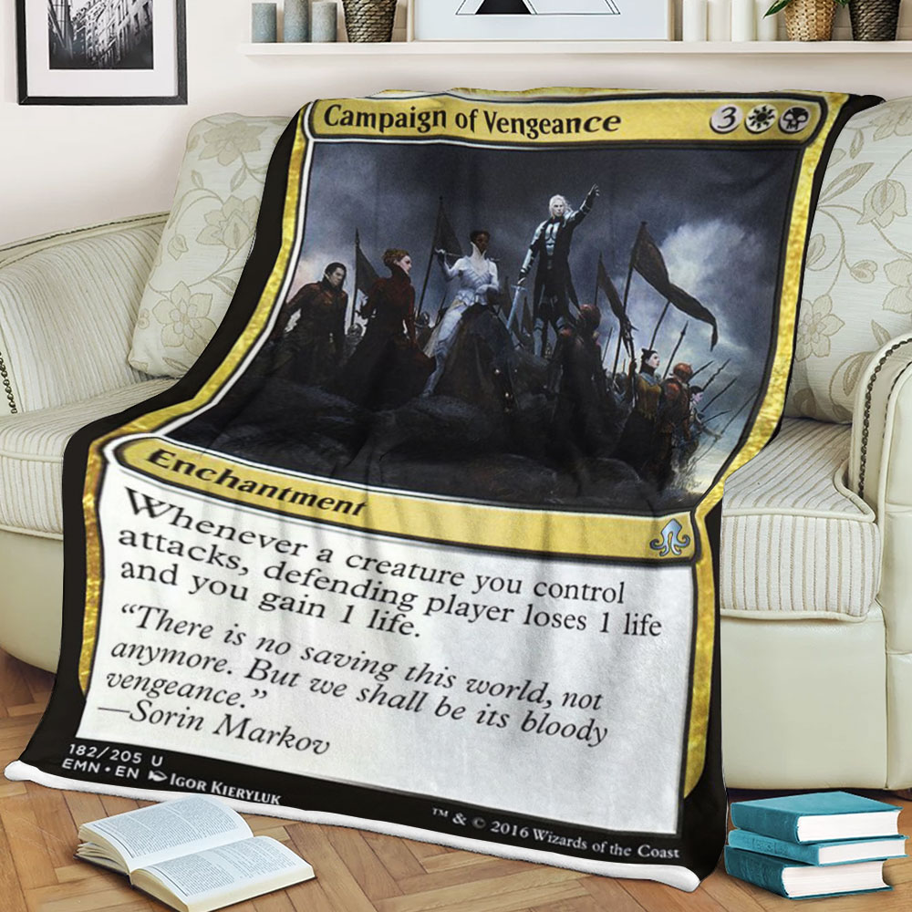 Magic The Gathering Emn 182 Campaign Of Vengeance Blanket Magic The Gathering Emn 182 Campaign Of Vengeance Blanket