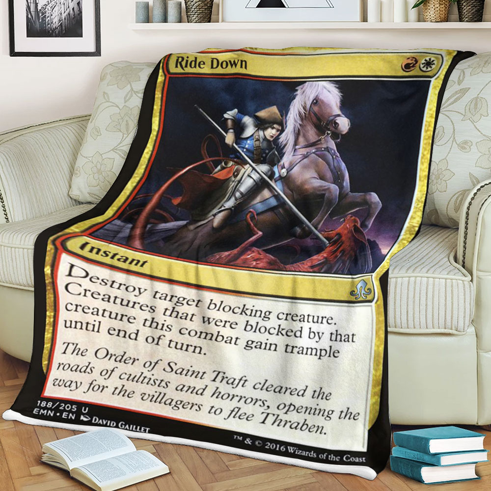 Magic The Gathering Emn 188 Ride Down Blanket Magic The Gathering Emn 188 Ride Down Blanket