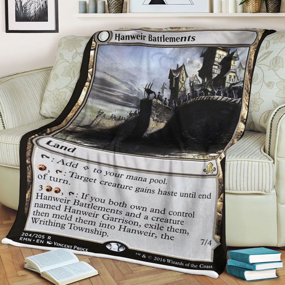 Magic The Gathering Emn 204 Hanweir Battlements Blanket Magic The Gathering Emn 204 Hanweir Battlements Blanket