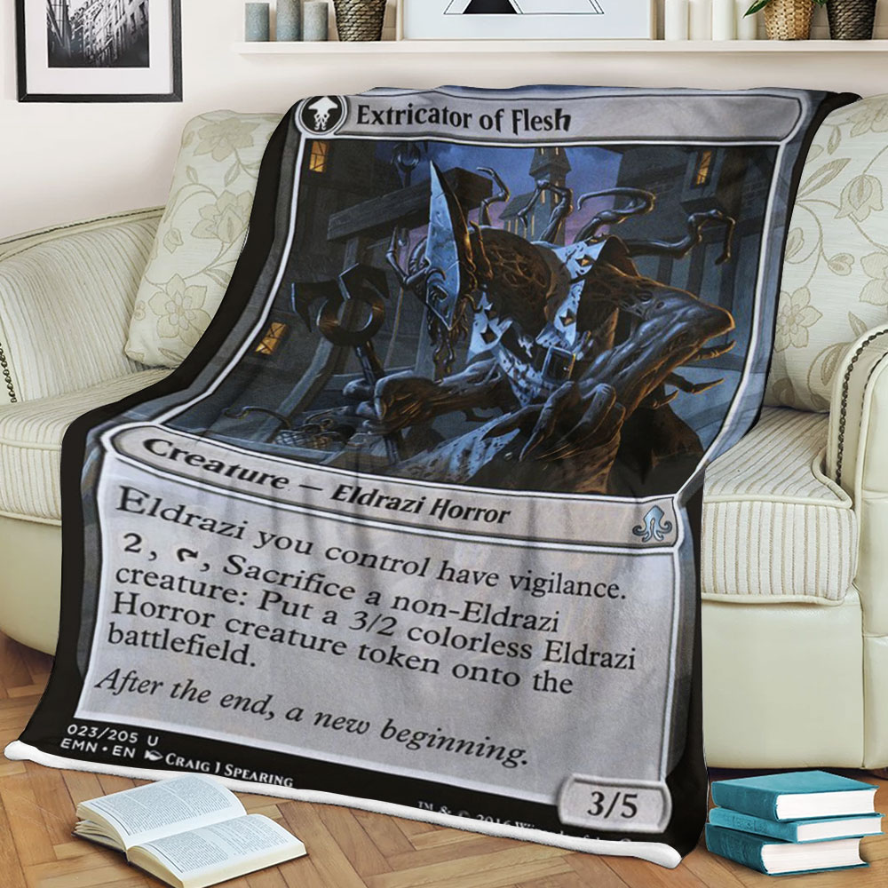 Magic The Gathering Emn 23 Extricator Of Flesh Blanket Magic The Gathering Emn 23 Extricator Of Flesh Blanket