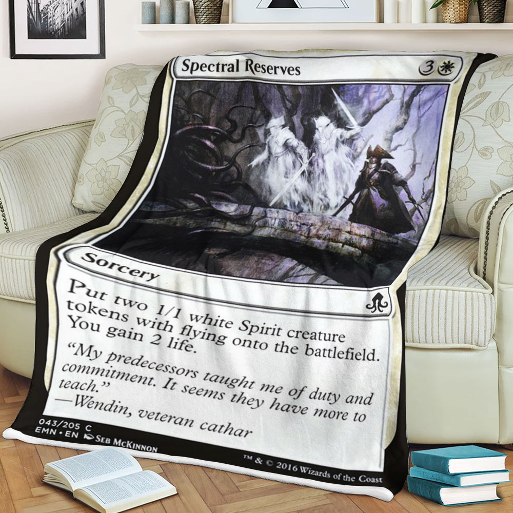 Magic The Gathering Emn 43 Spectral Reserves Blanket Magic The Gathering Emn 43 Spectral Reserves Blanket