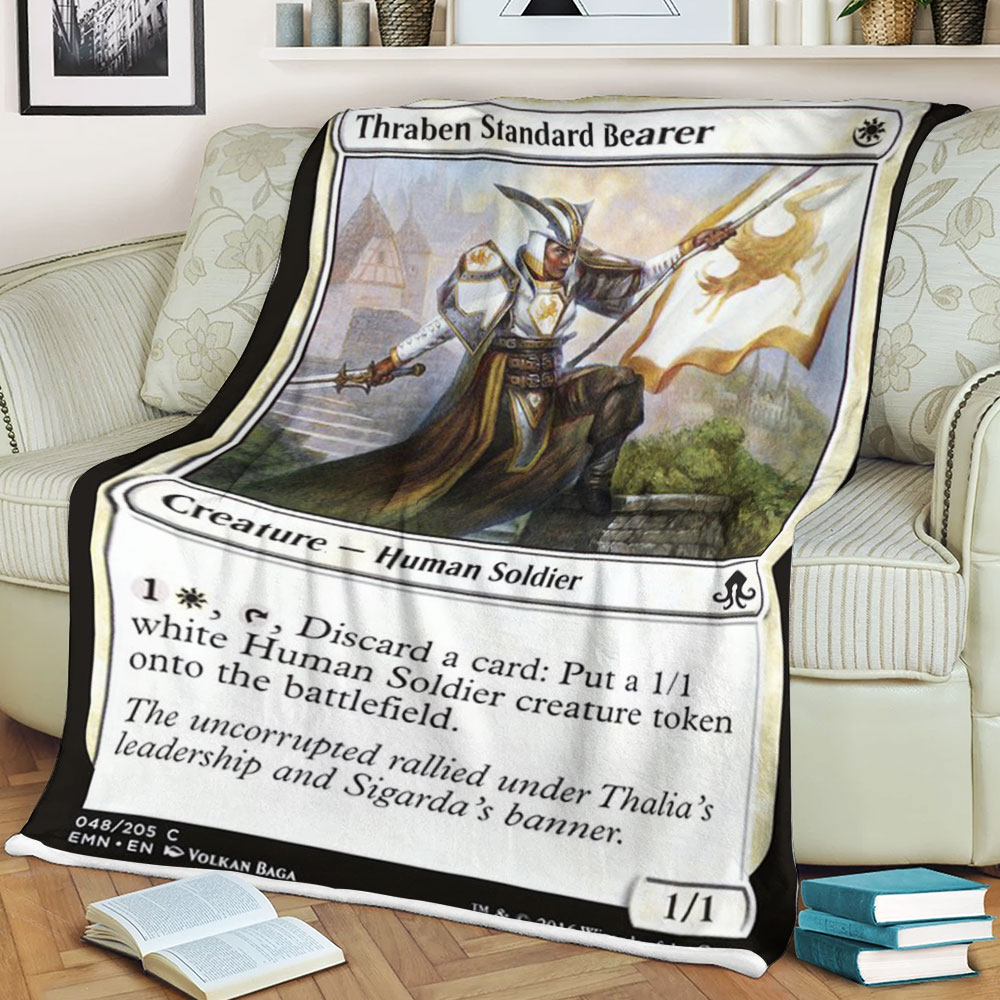 Magic The Gathering Emn 48 Thraben Standard Bearer Blanket Magic The Gathering Emn 48 Thraben Standard Bearer Blanket