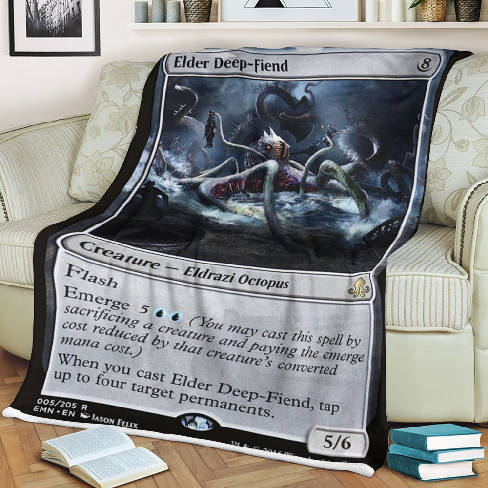Magic The Gathering Emn 5 Elder Deep Fiend Blanket Magic The Gathering Emn 5 Elder Deep Fiend Blanket