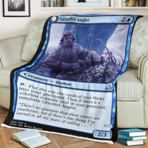 Magic The Gathering Emn 63 Grizzled Angler Blanket