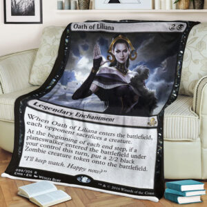 Magic The Gathering Emn 99 Oath Of Liliana Blanket