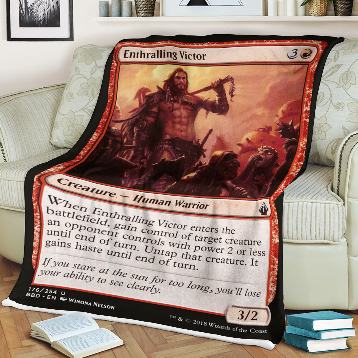 Magic The Gathering Enthralling Victor Blanket Magic The Gathering Enthralling Victor Blanket