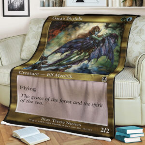 Magic The Gathering Gaeas Skyfolk Blanket