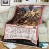 Magic The Gathering Goblin S W A T Team Sherpa Blanket