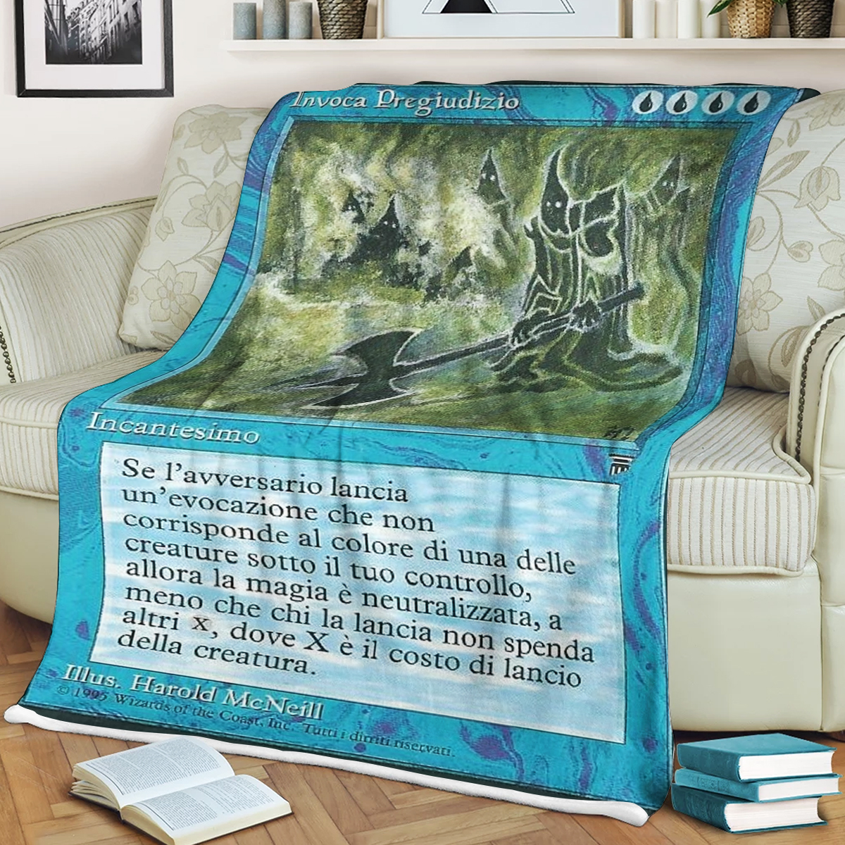 Magic The Gathering Invoke Prejudice Blanket Magic The Gathering Invoke Prejudice Blanket