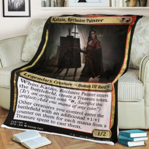 Magic The Gathering Kalain Reclusive Painter Blanket