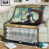 Magic The Gathering Kiora Master Of The Depths Blanket
