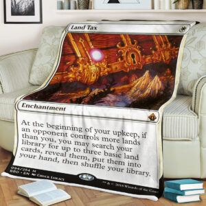 Magic The Gathering Land Tax Blanket