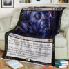 Magic The Gathering M21 117 Peer Into The Abyss Blanket