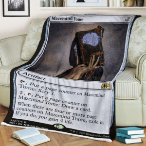 Magic The Gathering M21 232 Mazemind Tome Blanket
