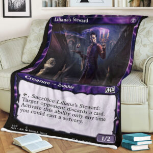 Magic The Gathering M21 300 Liliana S Steward Blanket