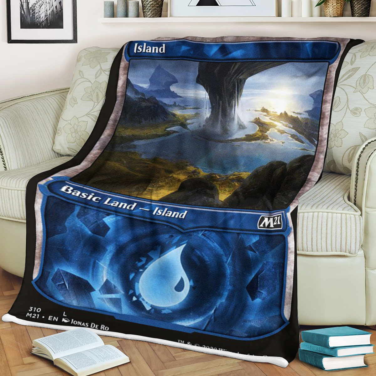 Magic The Gathering M21 310 Island Blanket 2 Magic The Gathering M21 310 Island Blanket 2