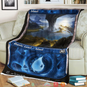 Magic The Gathering M21 310 Island Blanket