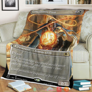 Magic The Gathering M21 314 Containment Priest Blanket