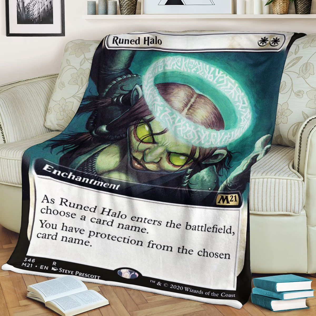 Magic The Gathering M21 346 Runed Halo Blanket 2 Magic The Gathering M21 346 Runed Halo Blanket 2