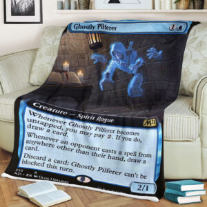 Magic The Gathering M21 350 Ghostly Pilferer Blanket