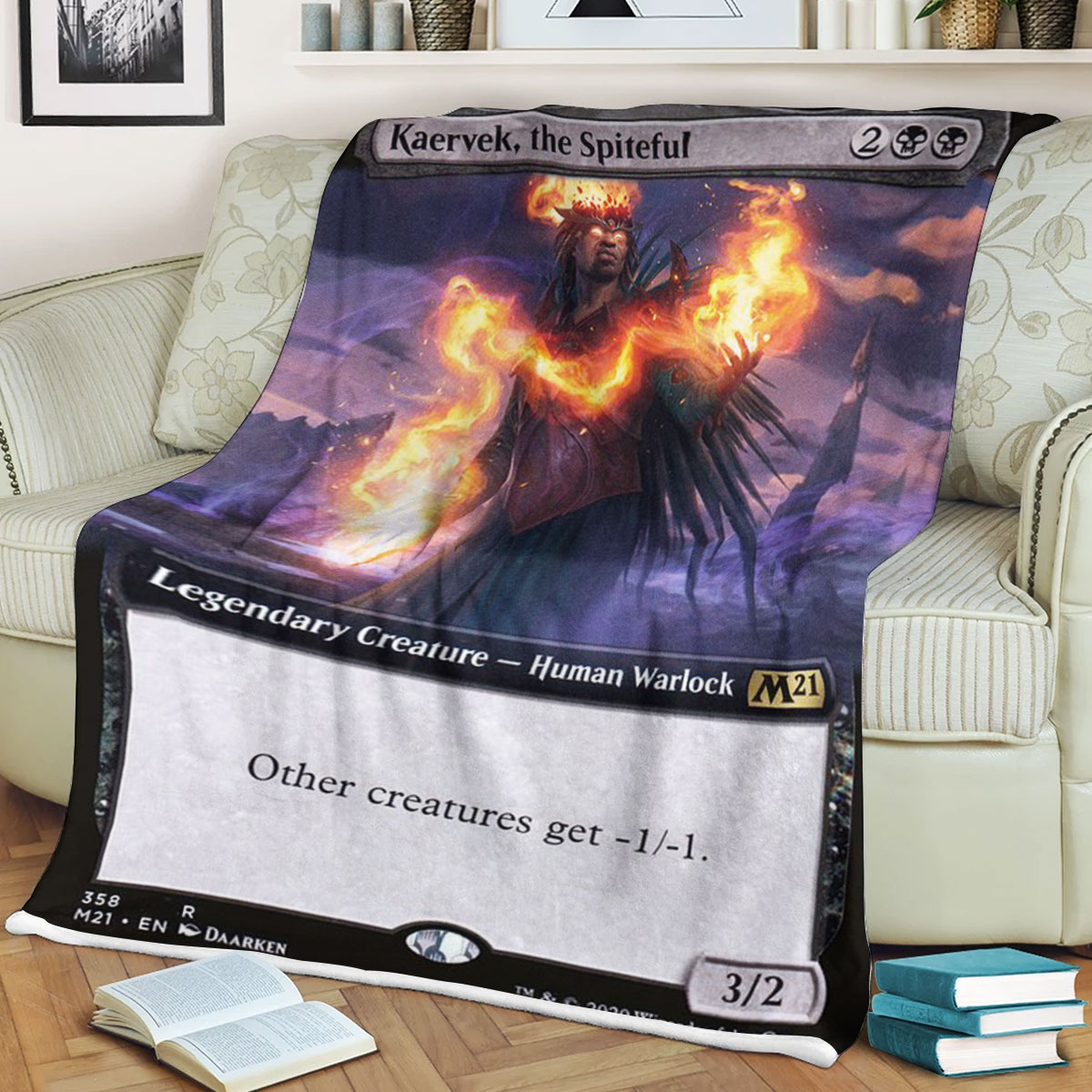 Magic The Gathering M21 358 Kaervek The Spiteful Blanket Magic The Gathering M21 358 Kaervek The Spiteful Blanket