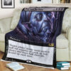 Magic The Gathering M21 360 Peer Into The Abyss Blanket 2