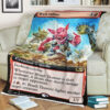 Magic The Gathering M21 363 Brash Taunter Blanket 2