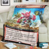 Magic The Gathering M21 363 Brash Taunter Blanket