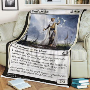 Magic The Gathering M21 8 Basri S Acolyte Blanket