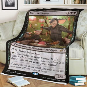 Magic The Gathering Marrow Gnawer Blanket