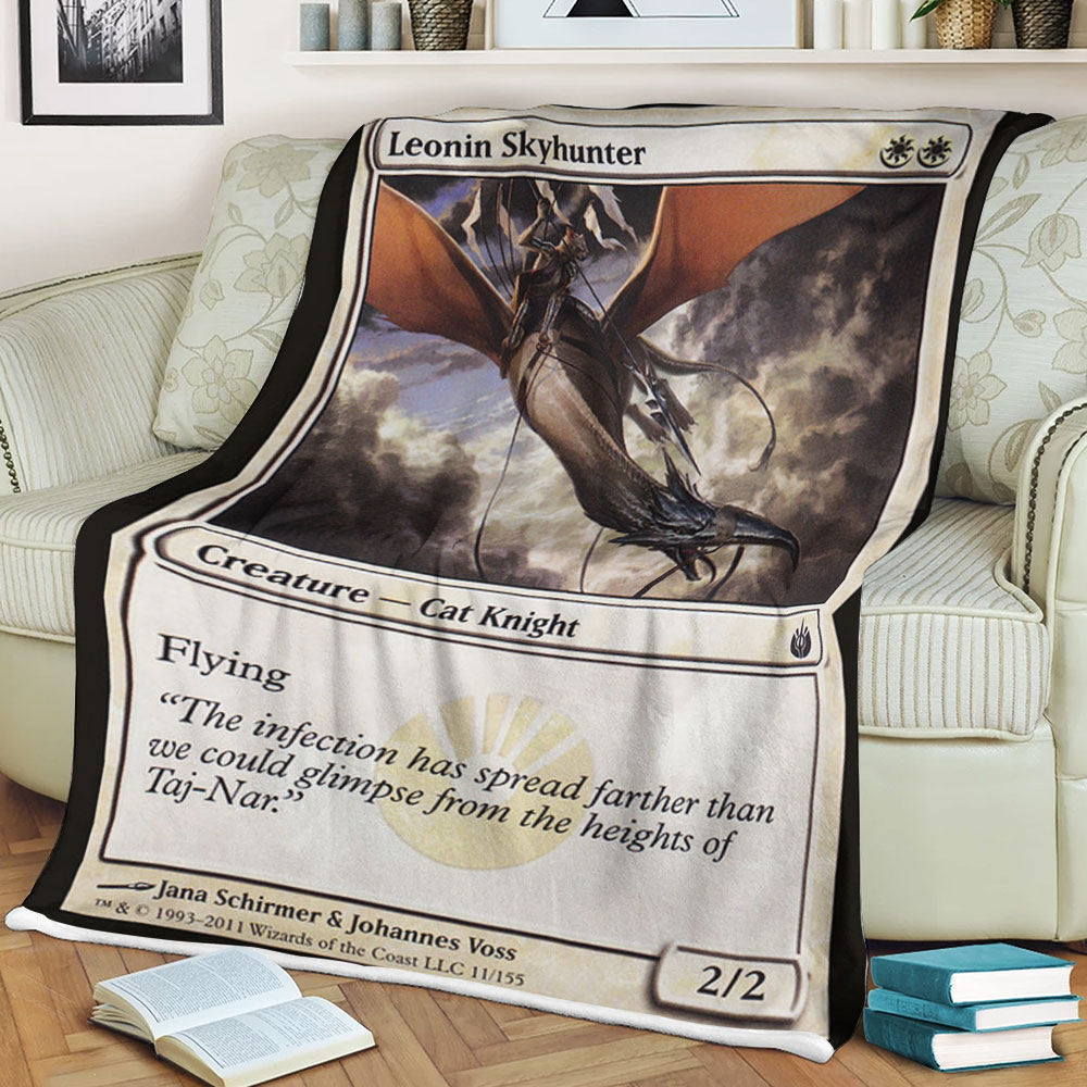 Magic The Gathering Mbs 11 Leonin Skyhunter Blanket Magic The Gathering Mbs 11 Leonin Skyhunter Blanket