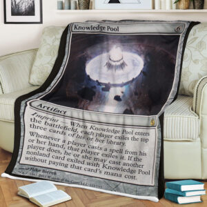 Magic The Gathering Mbs 111 Knowledge Pool Blanket