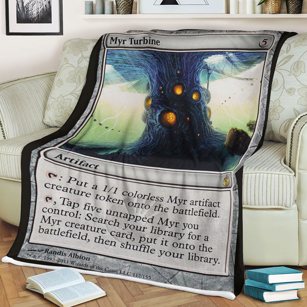 Magic The Gathering Mbs 117 Myr Turbine Blanket Magic The Gathering Mbs 117 Myr Turbine Blanket
