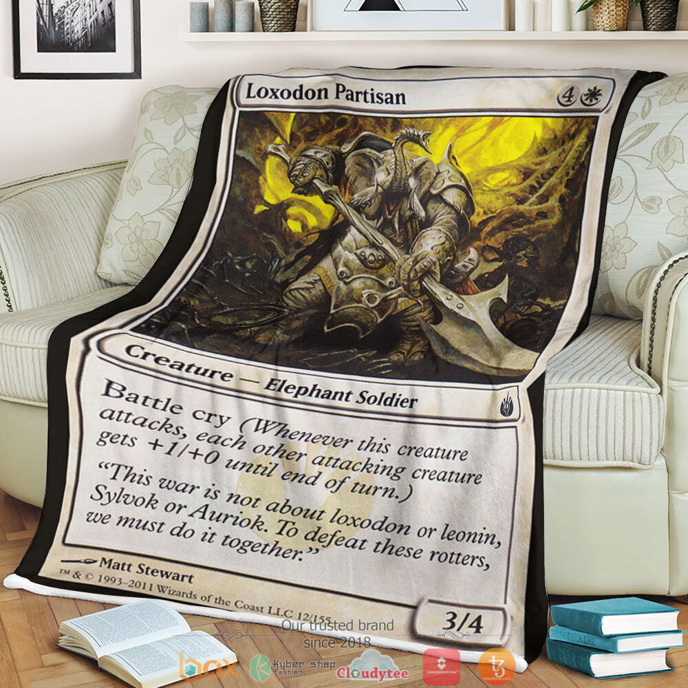 Magic The Gathering Mbs 12 Loxodon Partisan Blanket Magic The Gathering Mbs 12 Loxodon Partisan Blanket