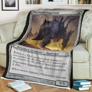 Magic The Gathering Mbs 121 Phyrexian Juggernaut Blanket