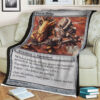 Magic The Gathering Mbs 124 Piston Sledge Blanket
