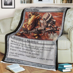 Magic The Gathering Mbs 124 Piston Sledge Blanket