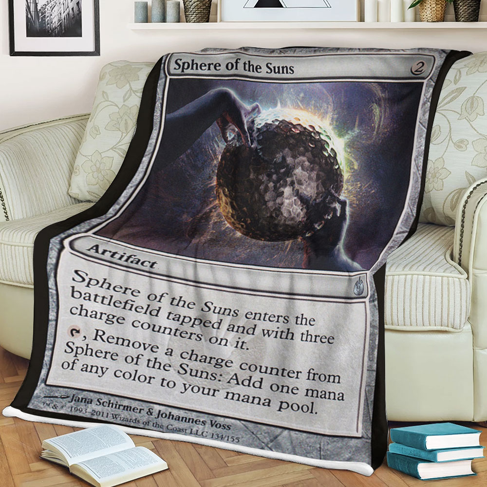 Magic The Gathering Mbs 134 Sphere Of The Suns Blanket Magic The Gathering Mbs 134 Sphere Of The Suns Blanket