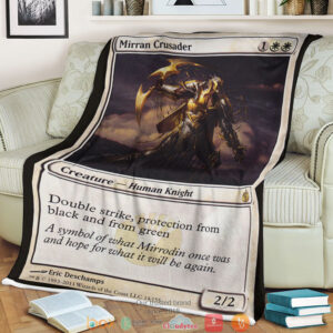 Magic The Gathering Mbs 14 Mirran Crusader Blanket
