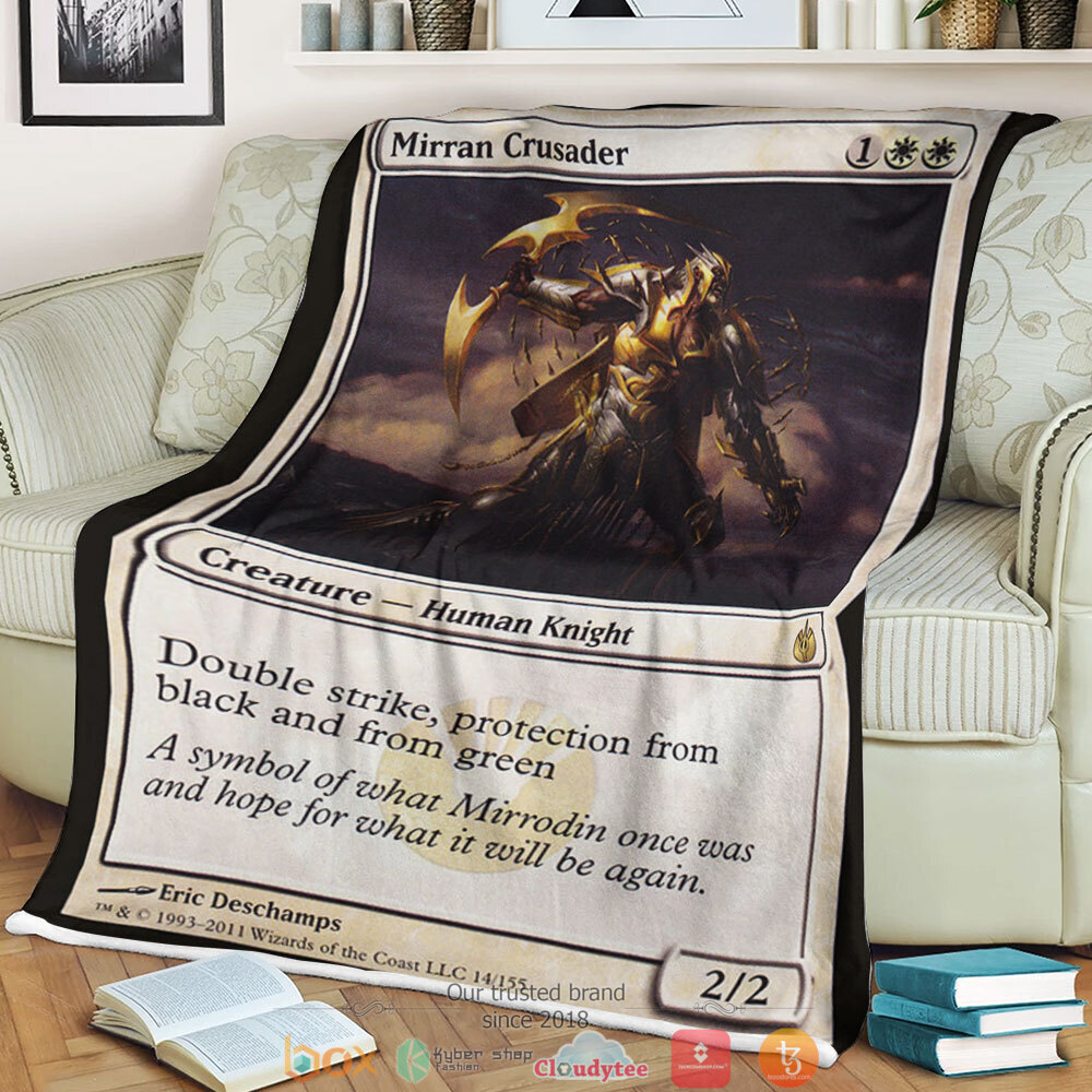 Magic The Gathering Mbs 14 Mirran Crusader Blanket Magic The Gathering Mbs 14 Mirran Crusader Blanket