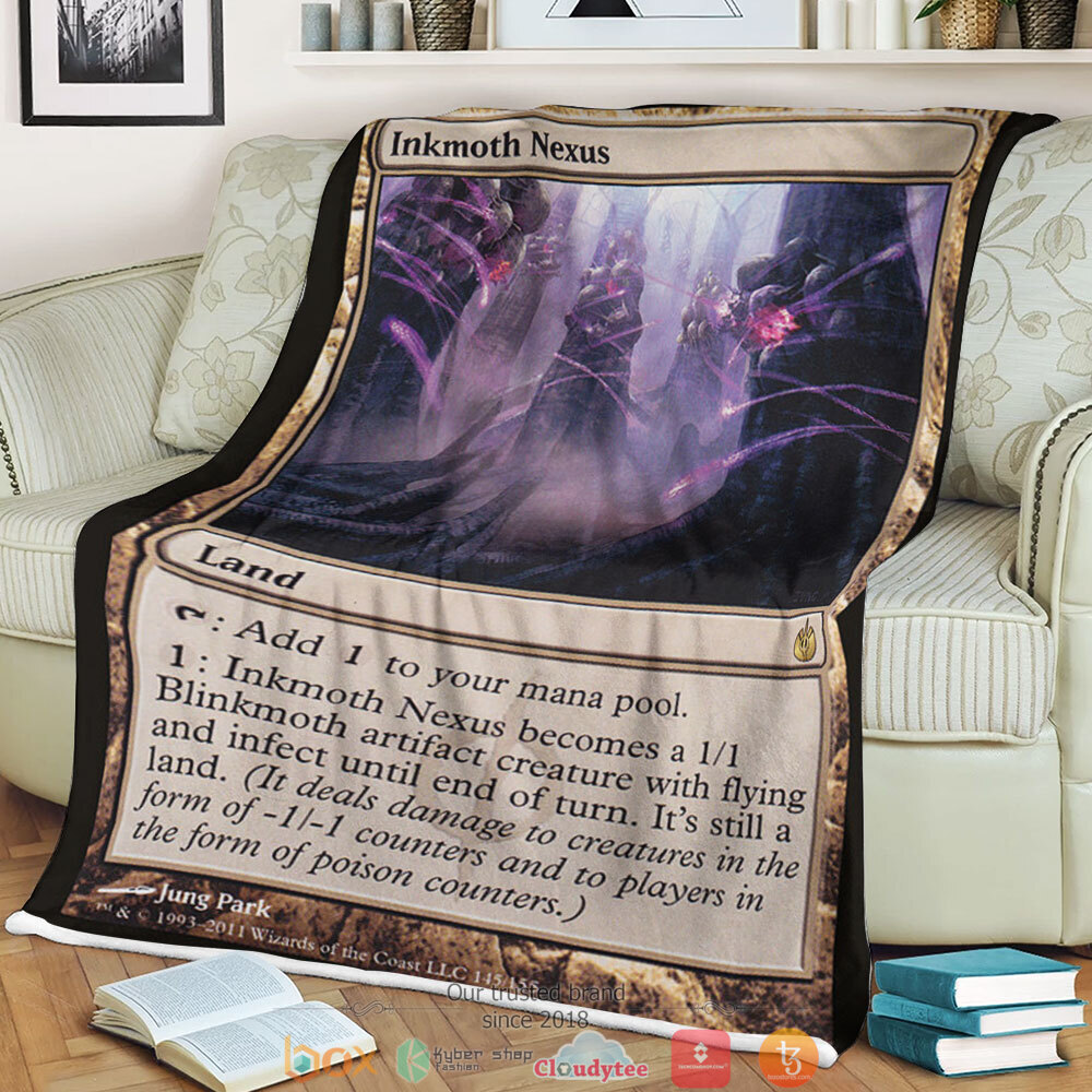 Magic The Gathering Mbs 145 Inkmoth Nexus Blanket Magic The Gathering Mbs 145 Inkmoth Nexus Blanket