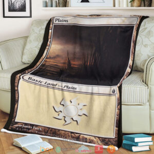 Magic The Gathering Mbs 147 Plains Blanket