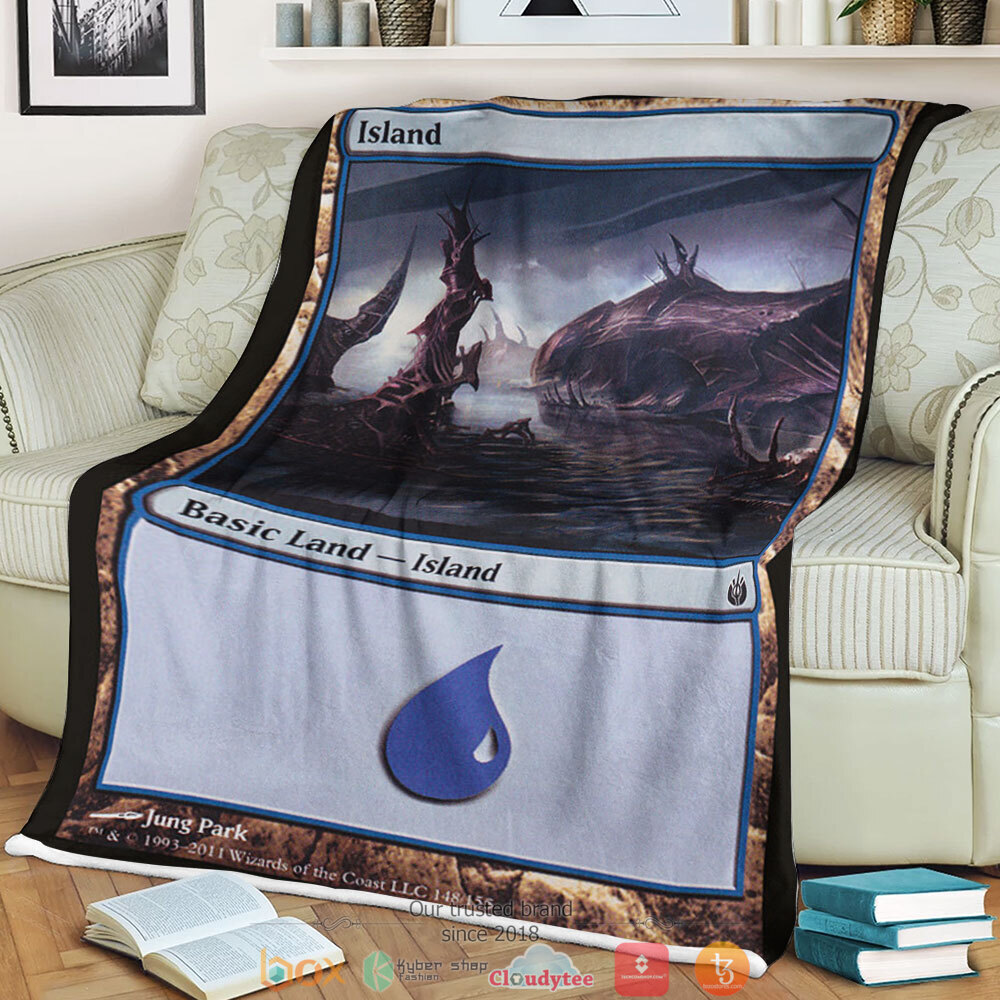 Magic The Gathering Mbs 148 Island Blanket Magic The Gathering Mbs 148 Island Blanket