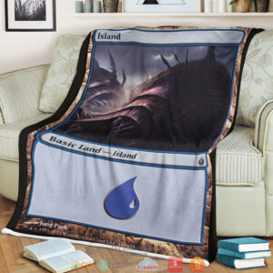 Magic The Gathering Mbs 149 Island Blanket