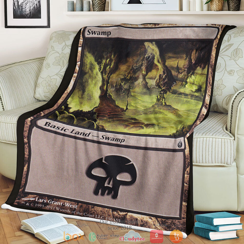 Magic The Gathering Mbs 150 Swamp Blanket Magic The Gathering Mbs 150 Swamp Blanket