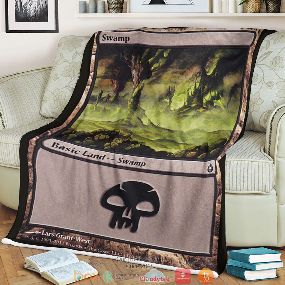 Magic The Gathering Mbs 151 Swamp Blanket Magic The Gathering Mbs 151 Swamp Blanket