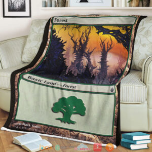 Magic The Gathering Mbs 155 Forest Blanket